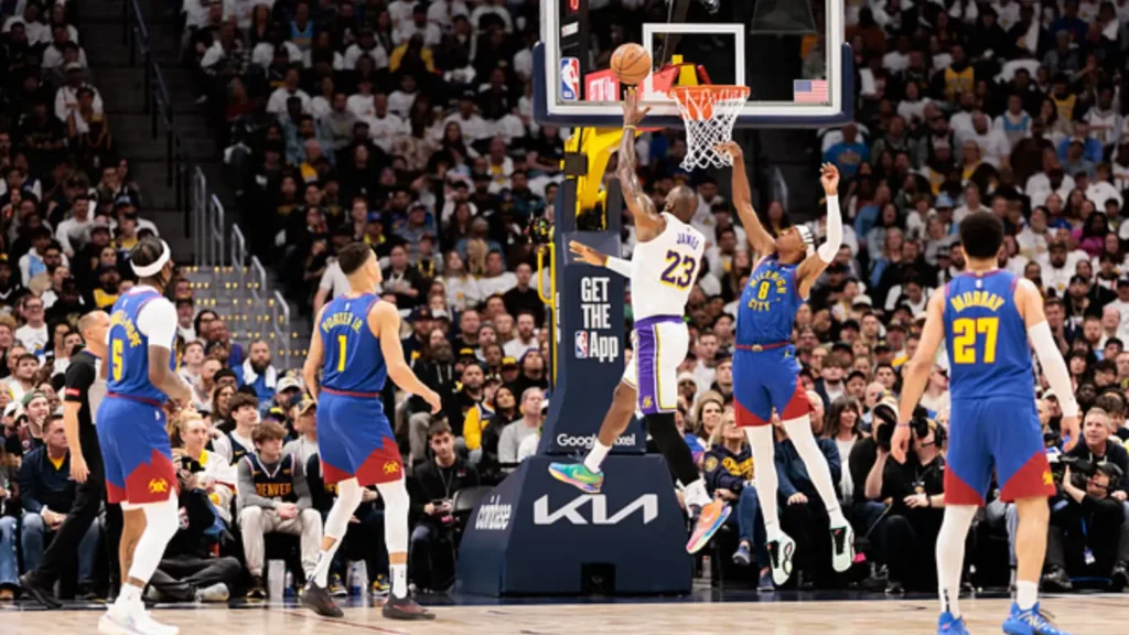 Teilnehmer: Lakers gegen Denver Nuggets Spielerstatistiken Spiel