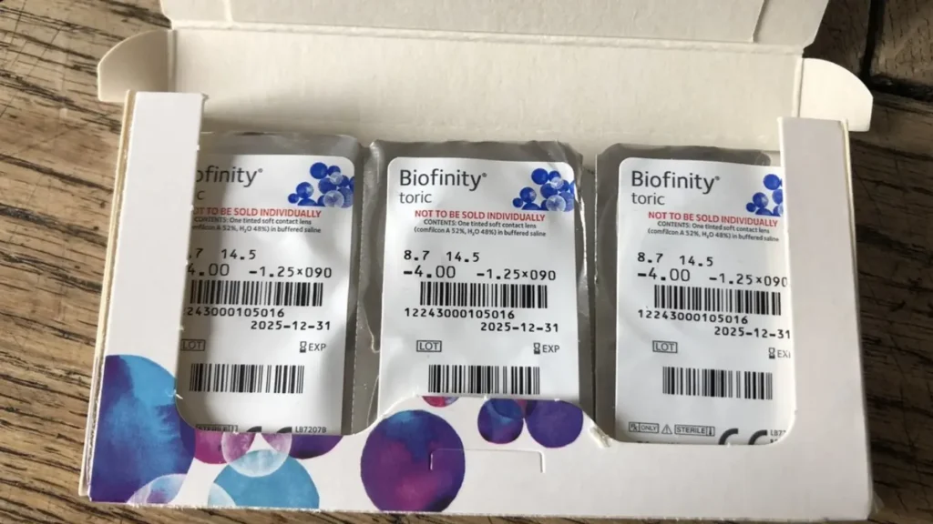Biofinity Kontaktlinsen